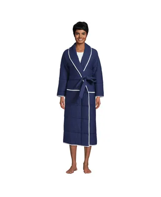 Lands' End Women's Quilted Robe