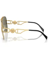 Versace Unisex Sunglasses, VE2255 - Gold