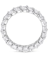 Moissanite Marquise Eternity Band (4-1/5 ct. t.w.) Sterling Silver