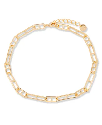 brook & york 14K Gold Plated Finnley Chain Anklet
