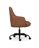 Sawyer Cognac Tufted Task Chair