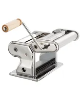 Fante's Pasta Machine, Chromed Steel with Wood Handle, The Italian Market Original since 1906