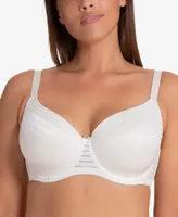 Dorina Women's Carmen Light Padded Soft Silk Demi Bra