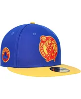 Men's New Era Blue Boston Celtics Side Patch 59FIFTY Fitted Hat