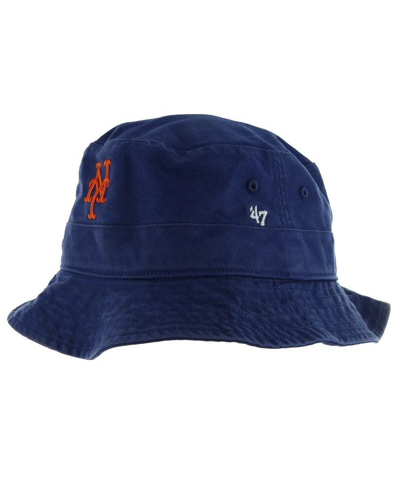 Men's '47 Brand Royal New York Mets Primary Bucket Hat