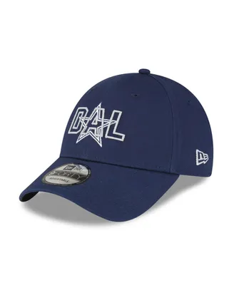 Men's New Era Navy Dallas Cowboys Doubled 9FORTY Snapback Hat