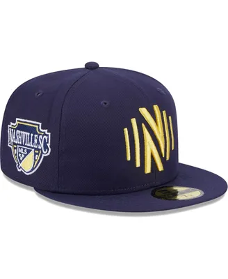 Men's New Era Navy Nashville Sc Patch 59Fifty Fitted Hat