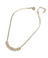 Women's Baublebar Milwaukee Bucks Team Chain Necklace - Gold