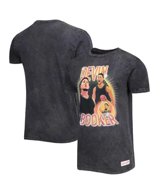 Men's Mitchell & Ness Black Devin Booker Phoenix Suns 2023 Nba All-Star Game Concert T-shirt