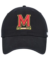 Men's '47 Brand Black Maryland Terrapins Clean Up Adjustable Hat