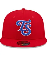 Men's New Era Red Tennessee Smokies Authentic Collection 59FIFTY Fitted Hat