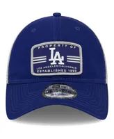 Men's New Era Navy Los Angeles Dodgers Property Trucker 9Twenty Snapback Hat