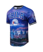 Men's Pro Standard Philadelphia 76ers Cityscape Stacked Logo T-shirt