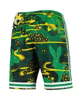 Men's Mitchell & Ness Kelly Green Boston Celtics Lunar New Year Swingman Shorts