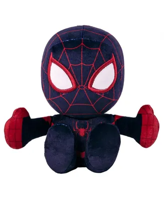 Bleacher Creatures Marvel Miles Morales Ultimate Spider-Man 8" Kuricha Sitting Plush - Soft Chibi Inspired Toy