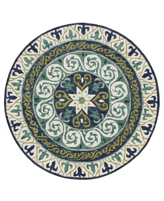 Lr Home Valentin VLNTA03567 7' x 7' Round Area Rug