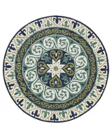 Closeout! Lr Home Valentin VLNTA03567 7' x 7' Round Area Rug