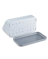 Cheer Collection Kitchen Sink Sponge Organizer with Drip Tray