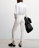 Mango Women's Mom High-Waist Jeans