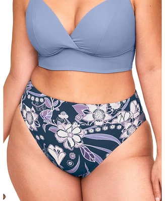 Adore Me Plus Nina Swimwear High-Waist Bikini Bottom