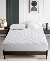 Unikome Four Leaf Clover Quilted Down Alternative Mattress Pad