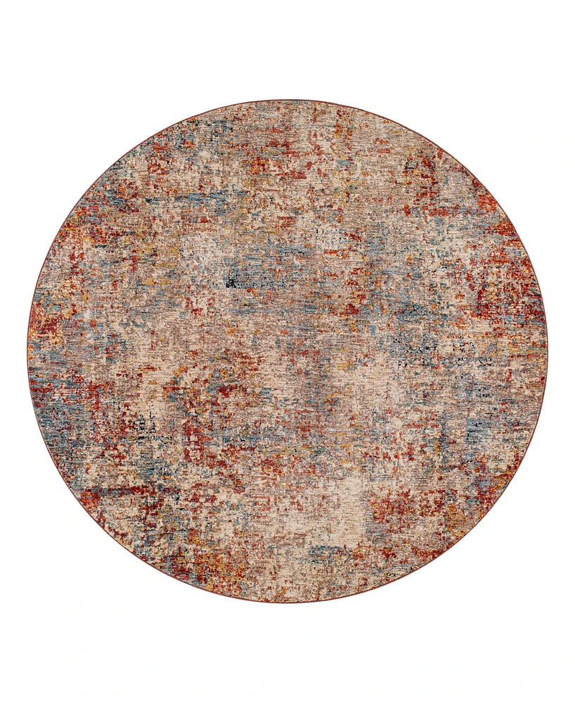 Livabliss Mirabel Mbe-2300 6'7" x 6'7" Round Area Rug