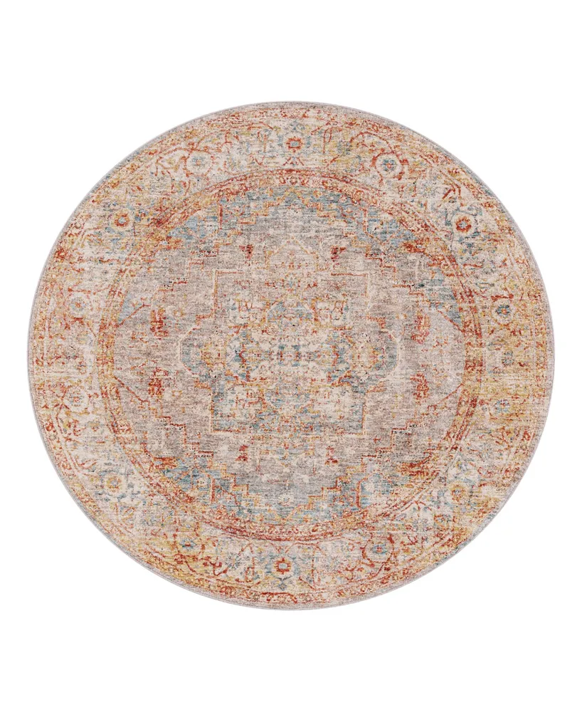 Livabliss Mirabel Mbe-2310 5'3" x 5'3" Round Area Rug