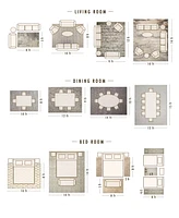 Loloi Arden Ard-02 3'7" x 5'7" Area Rug
