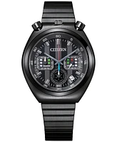 Citizen Men's Chronograph Star Wars Darth Vader Black-Tone Stainless Steel Bracelet Watch 38mm