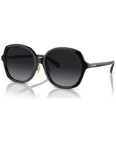 Coach Women's Polarized Low Bridge Fit Sunglasses, CH610