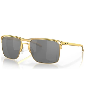 Oakley Men's Polarized Sunglasses, OO6048 Holbrook Ti 57