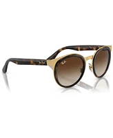 Ray-Ban Unisex Sunglasses, Bonnie - Havana on Gold