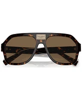 Dolce&Gabbana Men's Low Bridge Fit Sunglasses, DG4433F