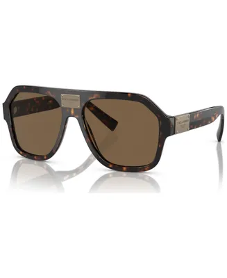 Dolce&Gabbana Men's Low Bridge Fit Sunglasses, DG4433F