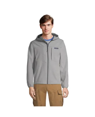 Lands' End Men's Softshell Stretch Fleece Jacket