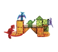 Magna-tilesa Magna-tiles Dino World 40-Piece Magnetic Construction Set, Ages 3+