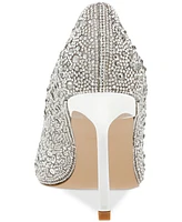 Steve Madden Women's Classie Pointed-Toe Rhinestone Stiletto Pumps