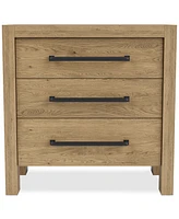 Davie Three Drawer Nightstand