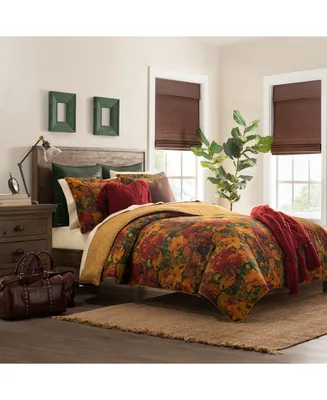 Patricia Nash Heritage Reversible 3-Piece Comforter Set, King