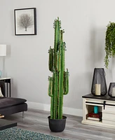 Nearly Natural 6.5' Cactus Artificial Plant