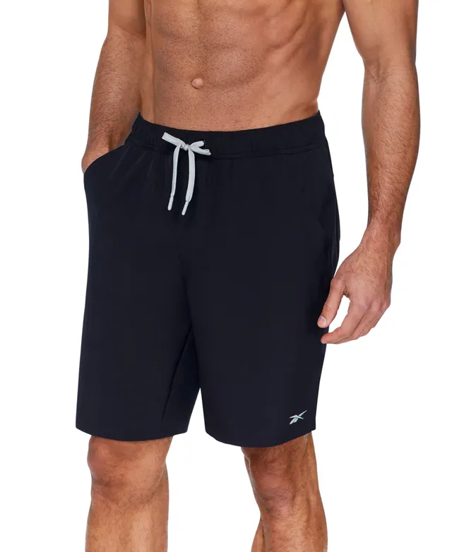 Reebok Men's 7 Camo Stripe Core Volley Swim Shorts