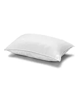 Ella Jayne White Down Firm Pillow, with MicronOne Technology, Dust Mite, Bedbug, and Allergen-Free Shell