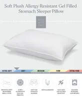 Ella Jayne Signature Plush Allergy-Resistant Soft Density Stomach Sleeper Down Alternative Pillow