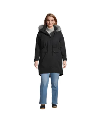 Lands' End Plus Expedition Down Waterproof Winter Parka
