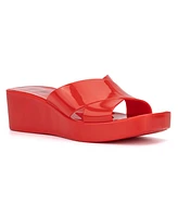 Olivia Miller Women's Karen Wedge Sandal