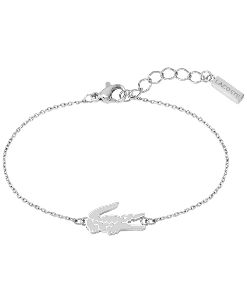 Lacoste Stainless Steel Crocodile Bracelet