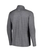 Men's Tommy Bahama Charcoal Chicago White Sox Delray IslandZone Half-Zip Top