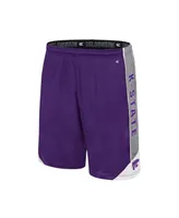 Men's Colosseum Purple Kansas State Wildcats Haller Shorts