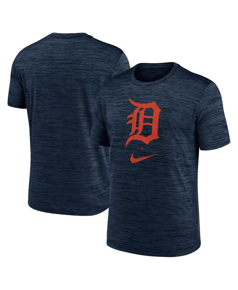 Men's Nike Navy Detroit Tigers Logo Velocity Performance T-shirt