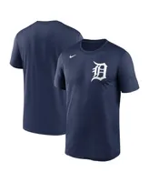 Men's Nike Navy Detroit Tigers New Legend Wordmark T-shirt